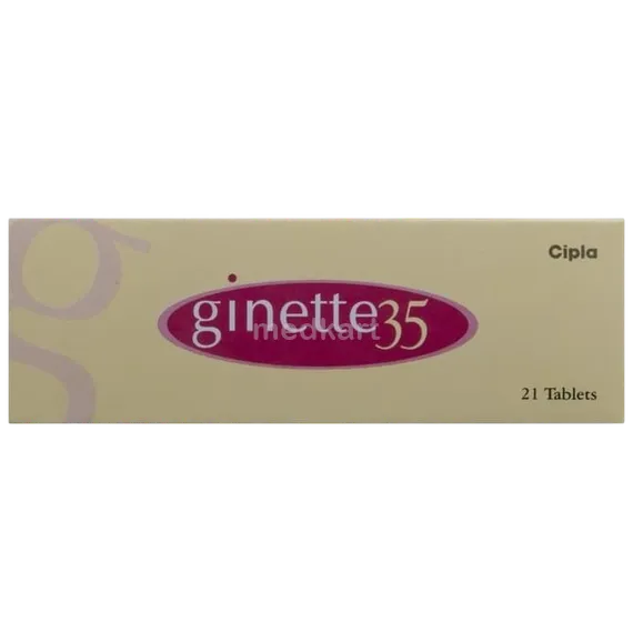 ginette 35mcg tablet 21's